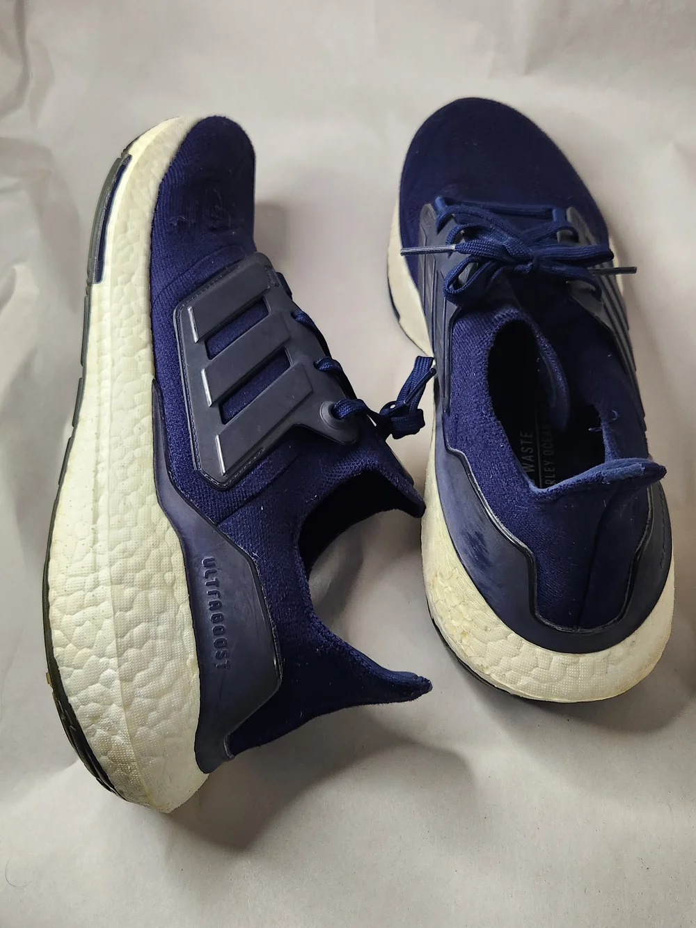 adidas UltraBoost 22 Boost Primeknit Low Top Lace Up Sneaker Mens Size 13
